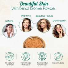 Load image into Gallery viewer, All-Natural Bronzer Loose Powder. Eco-Friendly
