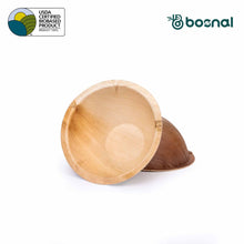 Load image into Gallery viewer, Bosnal - Palm Leaf Bowl, 6 inch, Round , 25 Pcs
