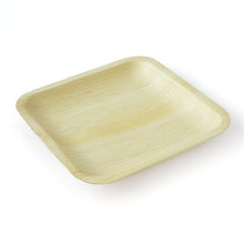 Load image into Gallery viewer, Palm Leaf Square Plates 8&quot; Inch (Set of 100/50/25)

