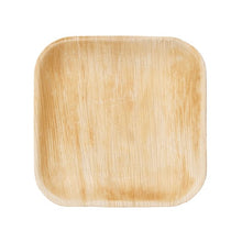 Load image into Gallery viewer, Palm Leaf Square Plates 7&quot; Inch (Set of 100/50/25)

