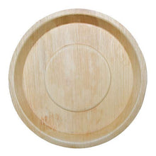 Load image into Gallery viewer, Palm Leaf Round Deep Platter &amp; Serving Tray 13&quot; Inch  (10/50/100 count)
