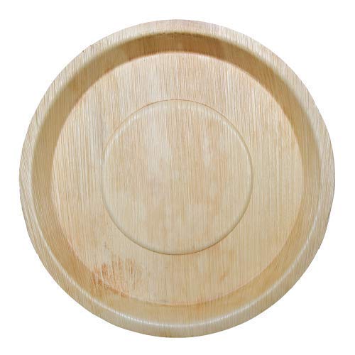 Palm Leaf Round Deep Platter & Serving Tray 13