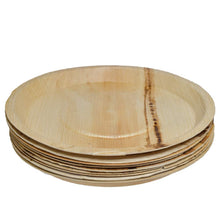 Load image into Gallery viewer, Palm Leaf Round Deep Platter &amp; Serving Tray 13&quot; Inch  (10/50/100 count)
