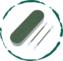 Load image into Gallery viewer, Reusable Silicone Cotton Swab -2 Pack
