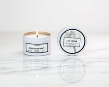 Load image into Gallery viewer, Rosemary Mint Scent Coconut Wax Candle
