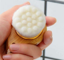 Load image into Gallery viewer, Facial Brush with Bamboo Handle
