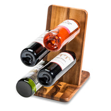 Load image into Gallery viewer, Floating Wine Bottle Holder - 4 Bottle
