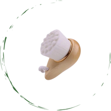Load image into Gallery viewer, Facial Brush with Bamboo Handle
