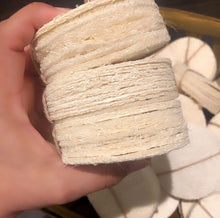 Load image into Gallery viewer, Natural Loofah Pads 5-pcs
