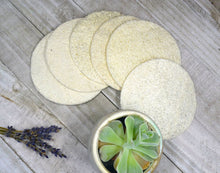 Load image into Gallery viewer, Natural Loofah Pads 5-pcs
