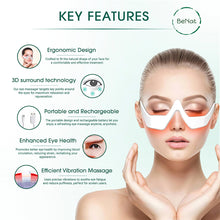 Load image into Gallery viewer, Under-Eye Red Light Therapy Skin Rejuvenation and Relaxation Massager
